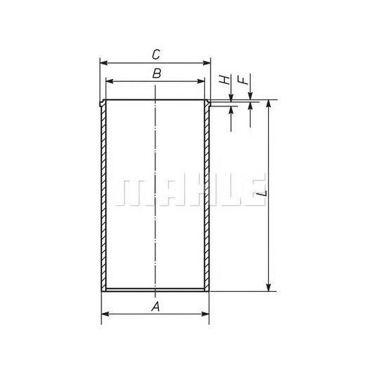 213 WT 02 - Cylinder Sleeve 