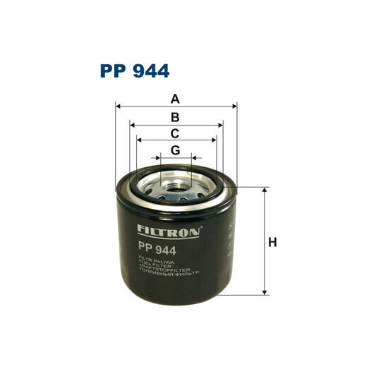 PP 944 - Fuel filter 