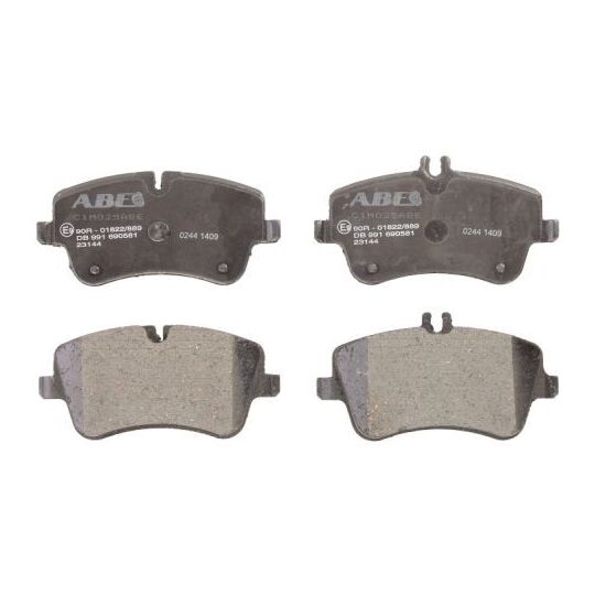 C1M025ABE - Brake Pad Set, disc brake 