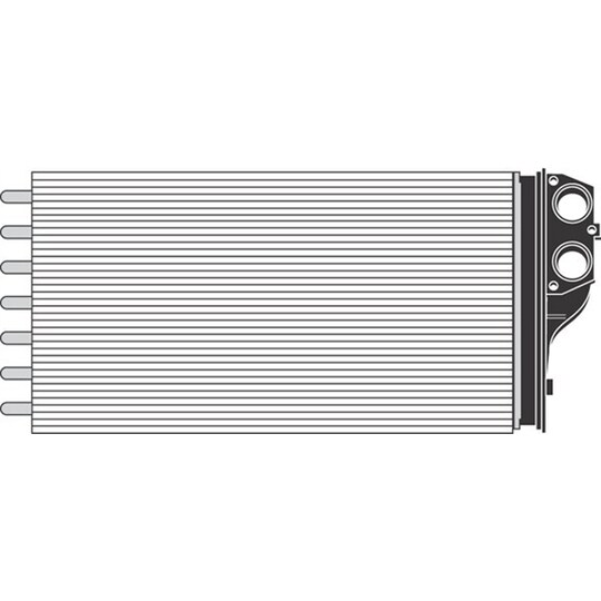 350218239000 - Heat Exchanger, interior heating 