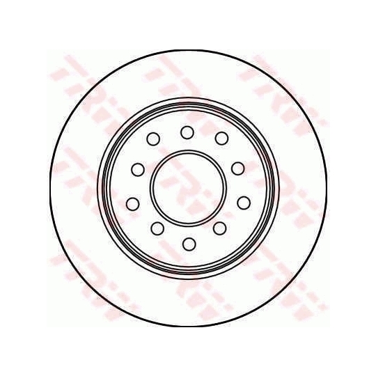 DF1617 - Brake Disc 