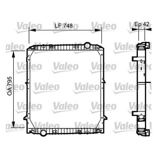 733486 - Radiator, engine cooling 