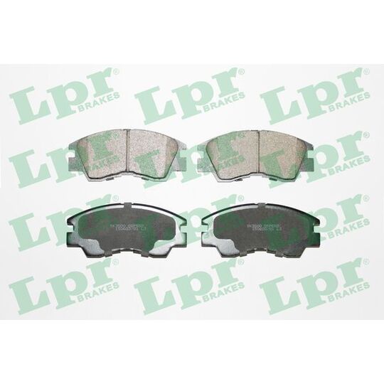 05P550 - Brake Pad Set, disc brake 