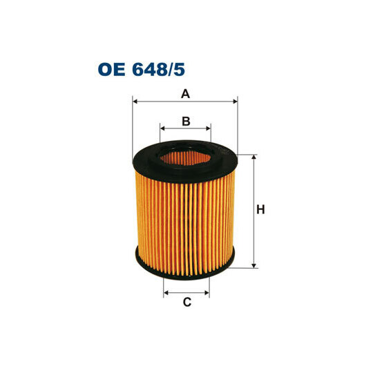 OE 648/5 - Oil filter 