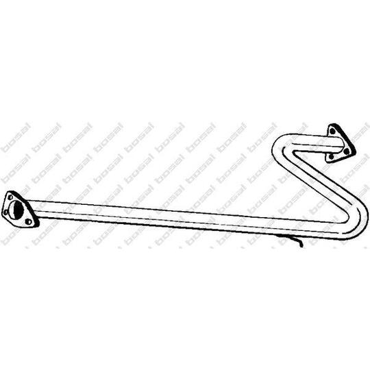 838-395 - Exhaust pipe 
