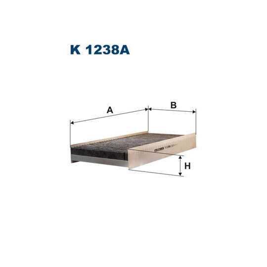 K 1238A - Filter, interior air 