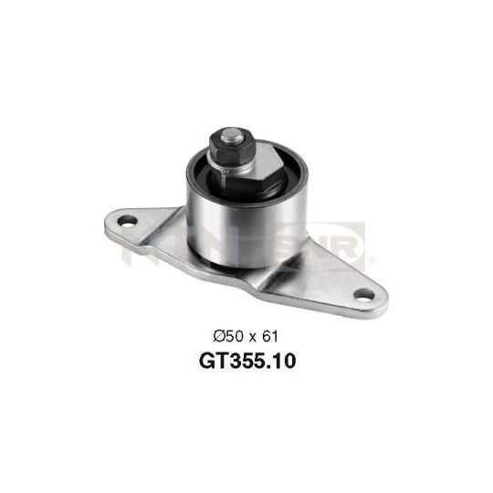 GT355.10 - Tensioner Pulley, timing belt 