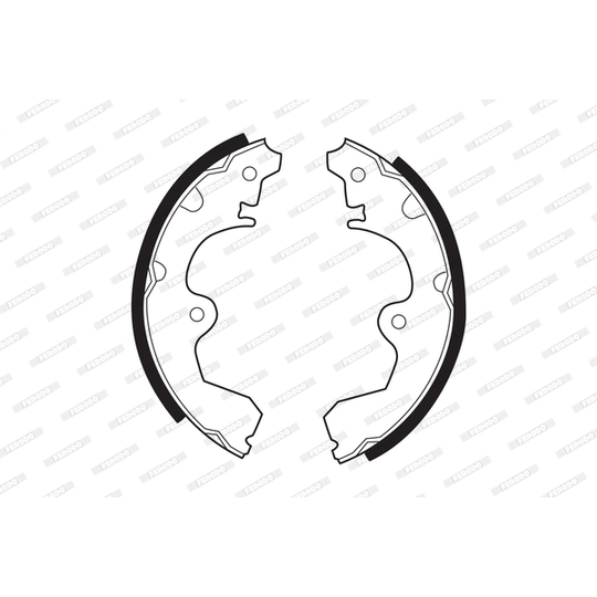 FSB185 - Brake Shoe Set 