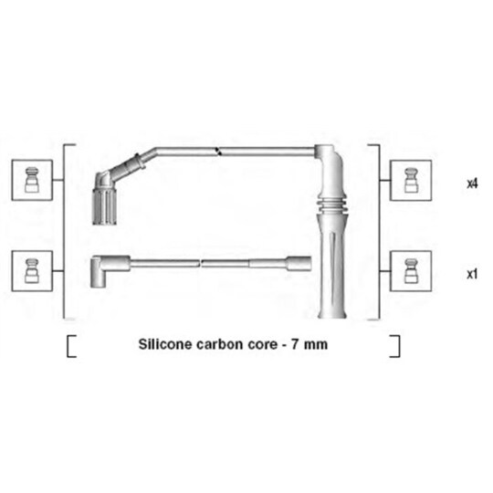 941135170704 - Ignition Cable Kit 