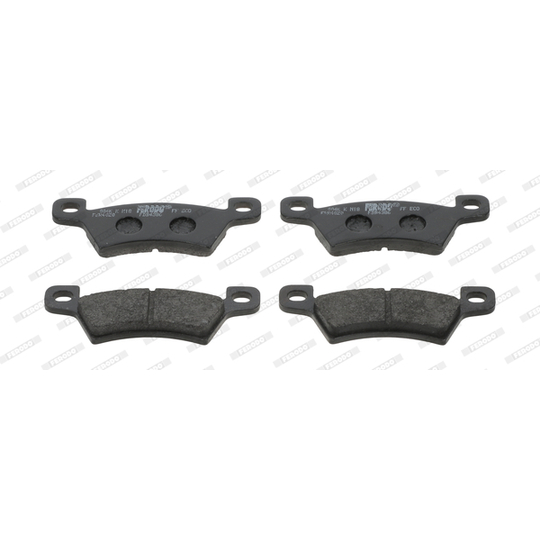 FDB4386 - Brake Pad Set, disc brake 