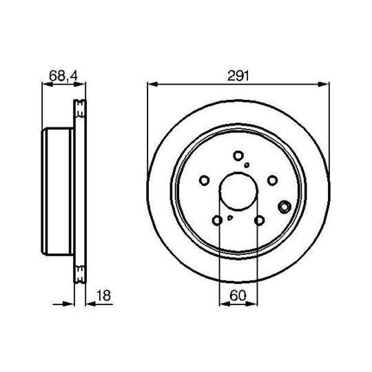 0 986 478 443 - Brake Disc 