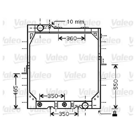 733424 - Radiator, engine cooling 