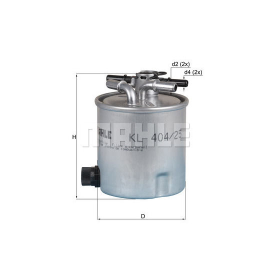 KL 404/25 - Fuel filter 