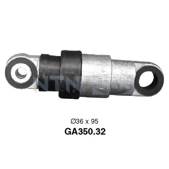 GA350.32 - Tensioner Pulley, v-ribbed belt 