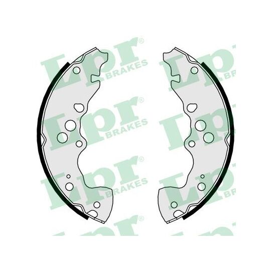 01032 - Brake Shoe Set 