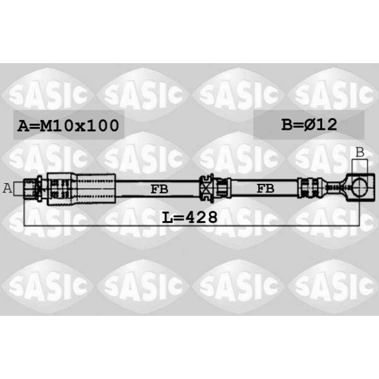 6606083 - Brake Hose 