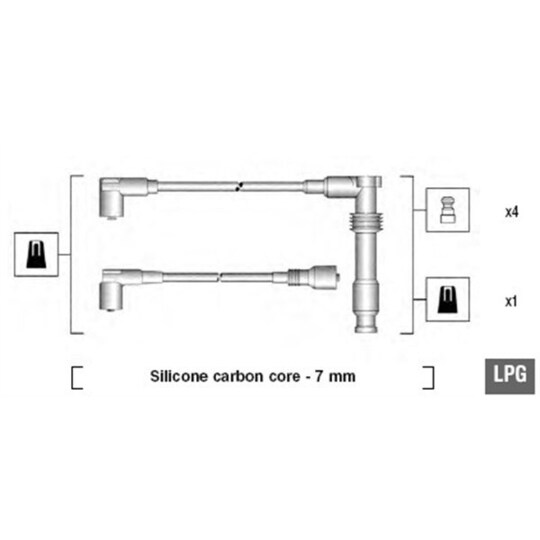 941125290681 - Ignition Cable Kit 