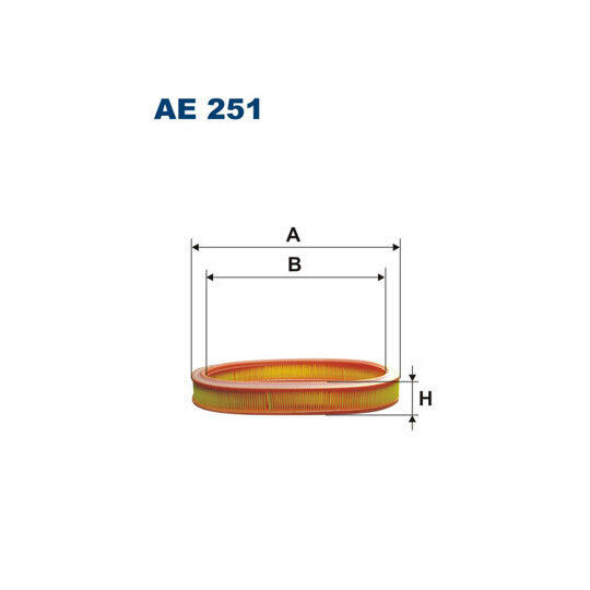 AE 251 - Air filter 