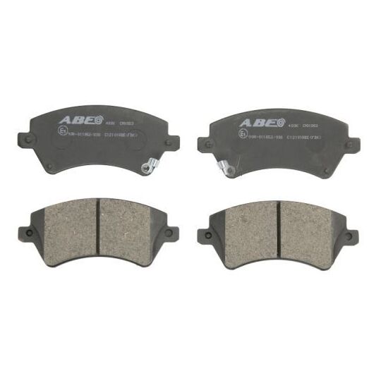 C12101ABE - Brake Pad Set, disc brake 