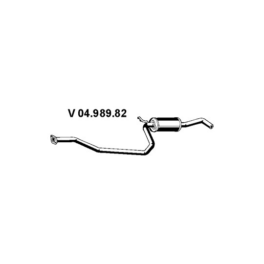 04.989.82 - Front Silencer 