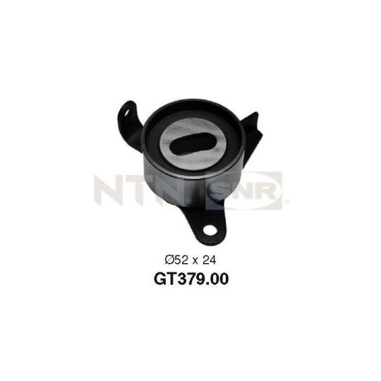 GT379.00 - Tensioner Pulley, timing belt 