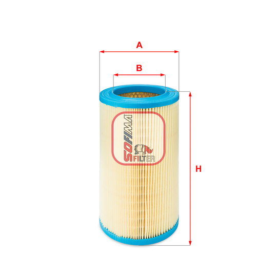 S 7630 A - Air filter 