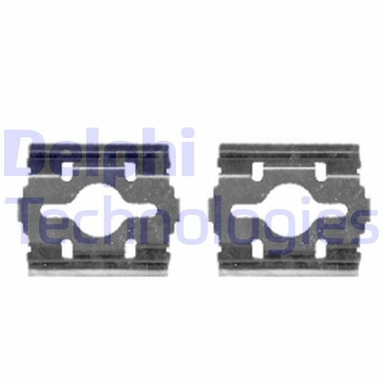 LX0409 - Accessory Kit, disc brake pad 