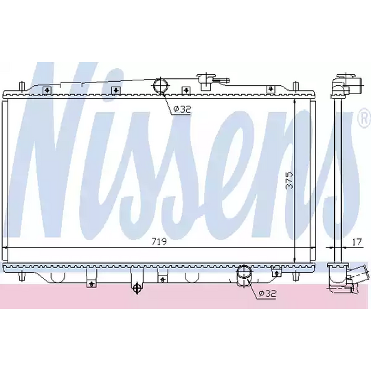 63315 - Radiator, engine cooling 