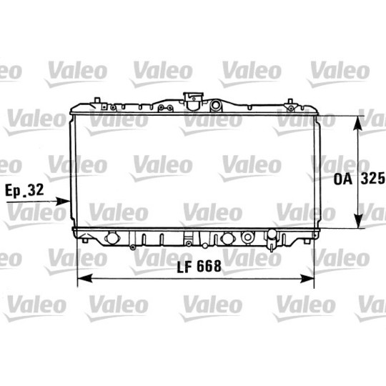 730430 - Radiator, engine cooling 