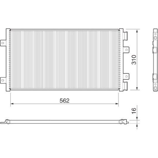 350203147000 - Kondensaator, kliimaseade 