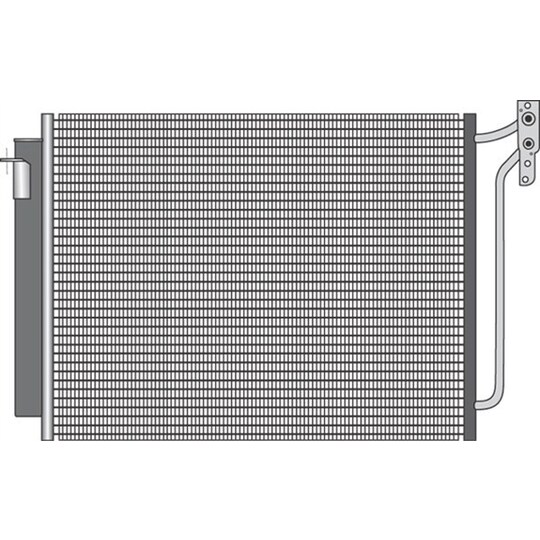 350203383000 - Kondensor, klimatanläggning 