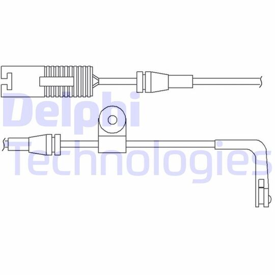 LZ0168 - Warning Contact, brake pad wear 