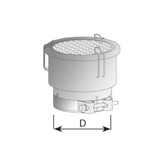 40818 - Rain Flap, tailpipe 