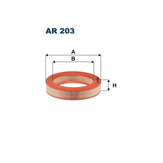 AR 203 - Air filter 
