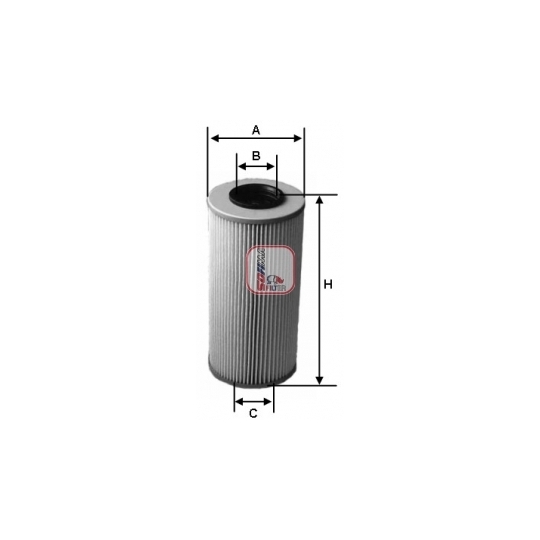 S 3380 PO - Oil filter 