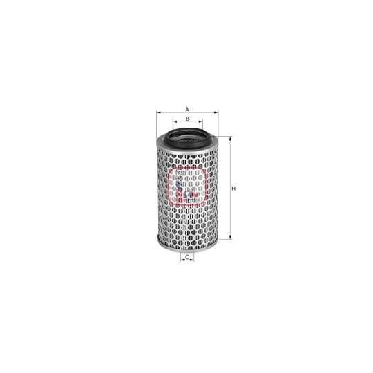 S 0070 A - Air filter 