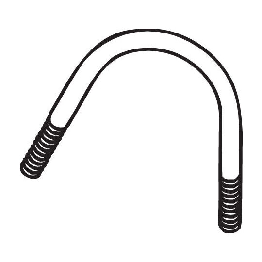 250-001 - Holder, exhaust system 