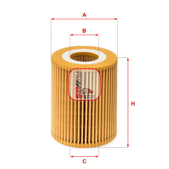 S 5085 PE - Oil filter 