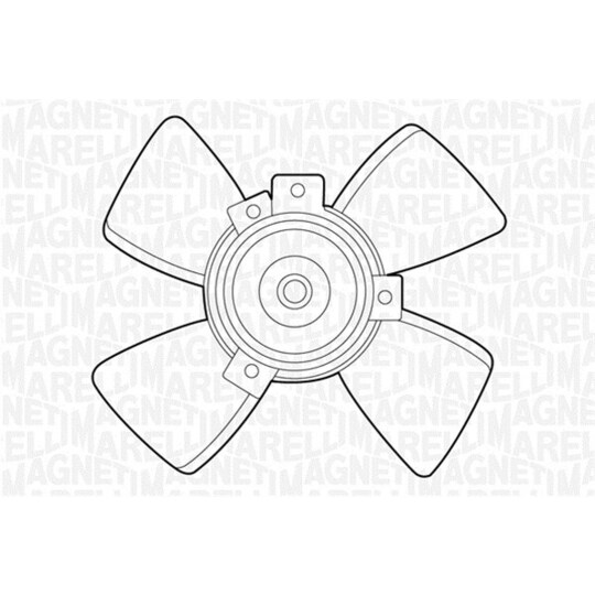 069422233010 - Fan, radiator 