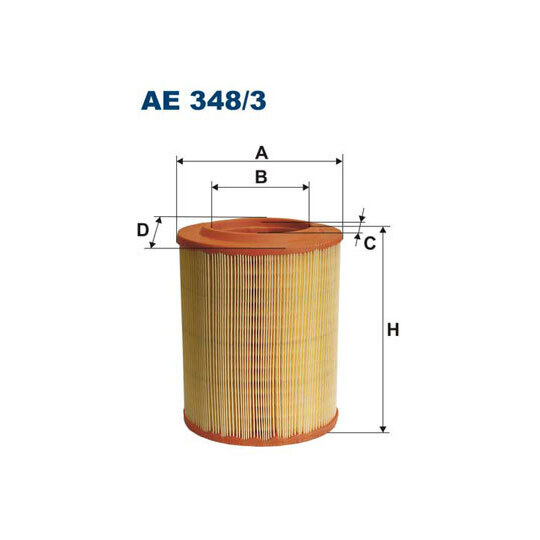 AE 348/3 - Air filter 