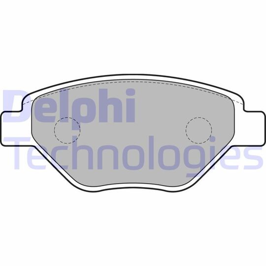 LP1866 - Brake Pad Set, disc brake 