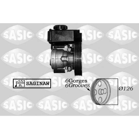 7070009 - Hydraulic Pump, steering system 