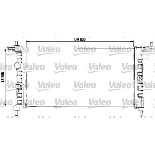 731013 - Radiaator, mootorijahutus 