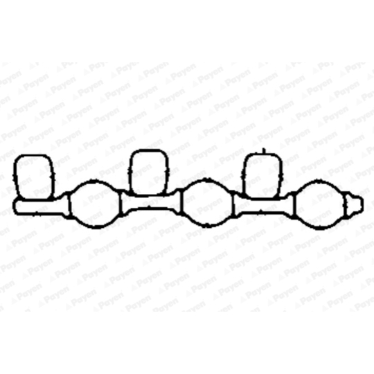 JD5872 - Gasket, intake manifold 