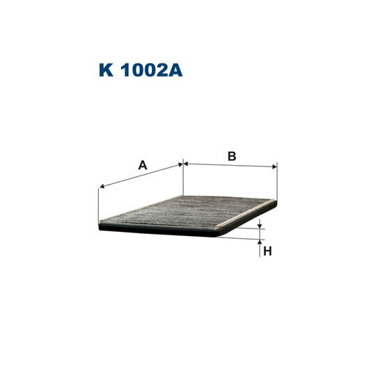 K 1002A - Filter, interior air 
