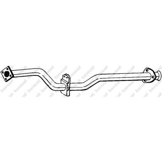 882-555 - Exhaust pipe 