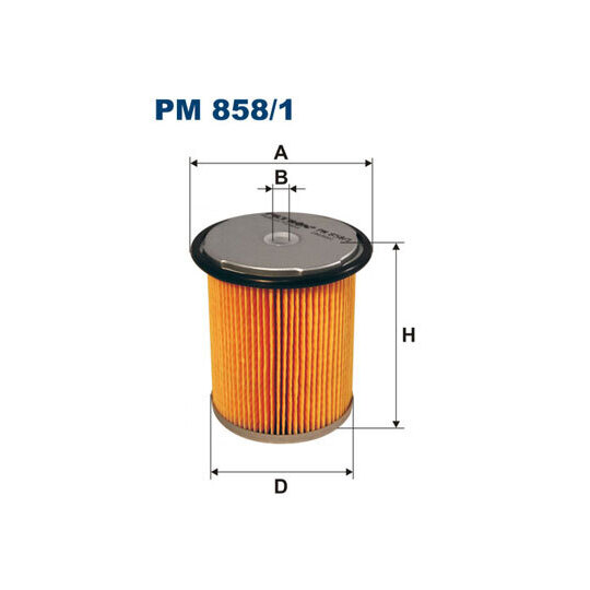 PM 858/1 - Bränslefilter 