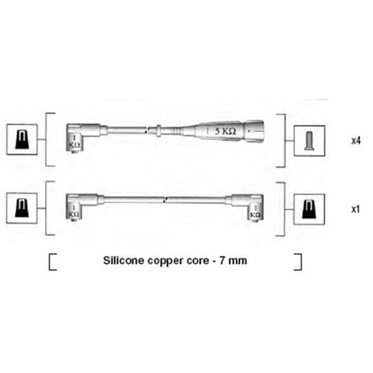 941175120753 - Ignition Cable Kit 