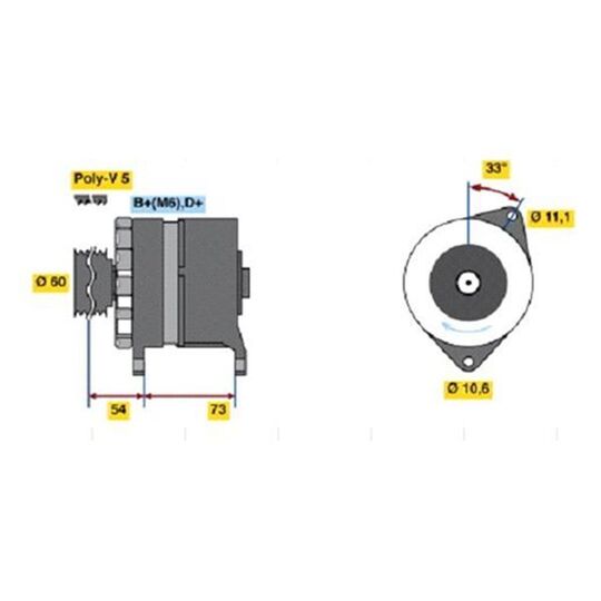 0 986 037 160 - Generator 