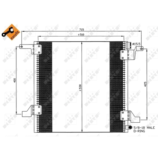 35579 - Condenser, air conditioning 